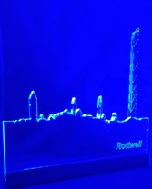 Aufsteller Motiv: Skyline Rottweil